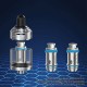 Authentic Aspire Nautilus XS Sub Ohm Tank Atomizer - Champagne, SS + Glass, 2ml, 0.7ohm / 1.8ohm, 22mm Diameter