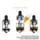 Authentic Aspire Nautilus XS Sub Ohm Tank Atomizer - Champagne, SS + Glass, 2ml, 0.7ohm / 1.8ohm, 22mm Diameter