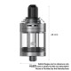 Authentic Aspire Nautilus XS Sub Ohm Tank Atomizer - Champagne, SS + Glass, 2ml, 0.7ohm / 1.8ohm, 22mm Diameter