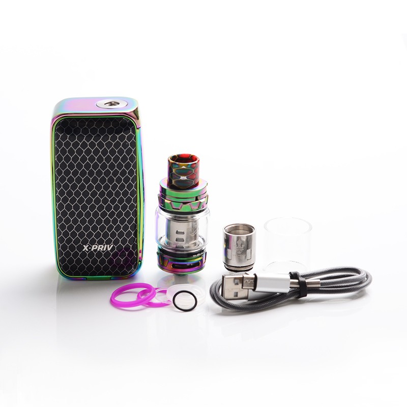 SMOK X-Priv Kit, 225 Watt with TFV12 Prince Tank, 8 ml E-Cigarette