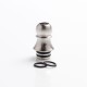 Authentic KIZOKU Chess Series Replacement 510 Drip Tip for RDA / RTA/ RDTA /Sub-Ohm Tank Atomizer - Silver, Pawn, 21.1mm (6 PCS)