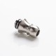 Authentic KIZOKU Chess Series Replacement 510 Drip Tip for RDA / RTA/ RDTA /Sub-Ohm Tank Atomizer - Silver, Pawn, 21.1mm (6 PCS)