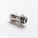 Authentic KIZOKU Chess Series Replacement 510 Drip Tip for RDA / RTA/ RDTA /Sub-Ohm Tank Atomizer - Silver, Pawn, 21.1mm (6 PCS)