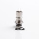 Authentic KIZOKU Chess Series Replacement 510 Drip Tip for RDA / RTA/ RDTA /Sub-Ohm Tank Atomizer - Silver, Rook, 22.3mm (6 PCS)
