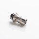 Authentic KIZOKU Chess Series Replacement 510 Drip Tip for RDA / RTA/ RDTA /Sub-Ohm Tank Atomizer - Silver, Rook, 22.3mm (6 PCS)