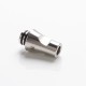 Authentic KIZOKU Chess Series Replacement 510 Drip Tip for RDA /RTA/RDTA/Sub-Ohm Tank Atomizer - Silver, Knight, 24.19mm (6 PCS)