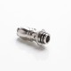 Authentic KIZOKU Chess Series Replacement 510 Drip Tip for RDA /RTA/RDTA/Sub-Ohm Tank Atomizer - Silver, Bishop, 26.73mm (6 PCS)