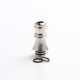 Authentic KIZOKU Chess Series Replacement 510 Drip Tip for RDA / RTA/RDTA/Sub-Ohm Tank Atomizer - Silver, Queen, 27.89mm (6 PCS)