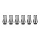 Authentic KIZOKU Chess Series Replacement 510 Drip Tip for RDA /RTA/RDTA/Sub-Ohm Tank Atomizer - Silver, Knight, 24.19mm (6 PCS)