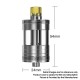 Authentic Aspire Nautilus GT MTL Sub Ohm Tank Atomizer - Rose Gold, SS + Pyrex Glass, 3ml, 0.7ohm / 1.6ohm, 24mm Diameter