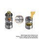 Authentic Aspire Nautilus GT MTL Sub Ohm Tank Atomizer - Rose Gold, SS + Pyrex Glass, 3ml, 0.7ohm / 1.6ohm, 24mm Diameter