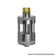 Authentic Aspire Nautilus GT MTL Sub Ohm Tank Atomizer - SS, Stainless Steel + Pyrex Glass, 3ml, 0.7 /1.6ohm, 24mm Diameter