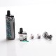 Authentic Vaporesso Target PM80 80W 2000mAh Sub Ohm DTL VW Mod Pod System Vape Starter Kit - Green, 4ml, 0.2ohm / 0.3ohm, 5~80W