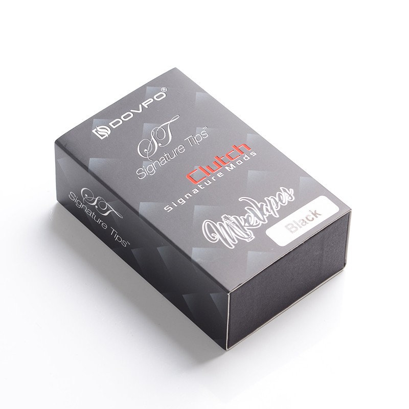 Buy Authentic Dovpo Clutch 21700 Black Mech Mechanical Vape Box Mod
