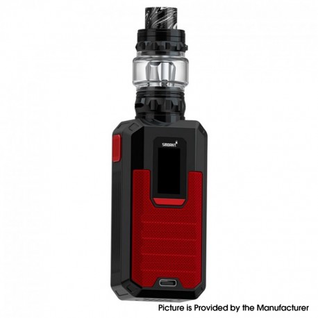 Authentic Smoant Ladon 225W TC VW Box Mod + AIO 2in1 Tank Kit - Red, 1~225W, 100~300'C / 200~600'F, 2 x 18650