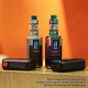 Authentic Smoant Ladon 225W TC VW Box Mod + AIO 2in1 Tank Kit - Red, 1~225W, 100~300'C / 200~600'F, 2 x 18650