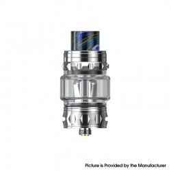 Authentic Smoant Ladon AIO 2in1 Sub Ohm Tank + RBA Atomizer - Silver, 0.15ohm / 0.16ohm, 4.0ml / 6.0ml, 28mm Diameter