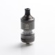 Authentic KIZOKU Limit MTL / DL RTA Rebuildable Tank Vape Atomizer - Gunmetal Sandblasted, SS + Pyrex Glass, 3ml, 22mm Diameter