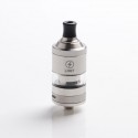 Authentic KIZOKU Limit MTL / DL RTA Rebuildable Tank Atomizer - SS-Brushed, Stainless Steel + Pyrex Glass, 3ml, 22mm Dia.