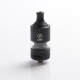 Authentic KIZOKU Limit MTL / DL RTA Rebuildable Tank Vape Atomizer - Black, Stainless Steel + Pyrex Glass, 3ml, 22mm Diameter