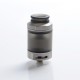 Authentic Hellvape Destiny RTA Rebuildable Tank Atomizer - Matte Stainless Steel + PCTG, 4ml, 24mm Diameter