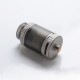 Authentic Hellvape Destiny RTA Rebuildable Tank Atomizer - Matte Stainless Steel + PCTG, 4ml, 24mm Diameter