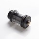 Authentic Hellvape Destiny RTA Rebuildable Tank Atomizer - Full Black, Stainless Steel, 4ml, 24mm Diameter