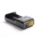 Authentic Nitecore Intellicharge Upgraded NEW I2 Dual-Slot Li-ion Battery Charger - Black, AU Plug