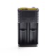 Authentic Nitecore Intellicharge Upgraded NEW I2 Dual-Slot Li-ion Battery Charger - Black, AU Plug