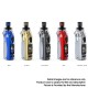 Authentic Kangvape Anarchist 60W 1500mAh MTL / DTL VW Box Mod Pod System Starter Kit - Red, 0.4ohm / 1.2ohm, 1~60W