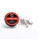 Authentic Coilology Alien V2 Ni80 Prebuilt Coil Wire for RBA / RDA / RTA / RDTA - Ni80, 3 x 28/36 Gauge, 0.3ohm, 2.5mm (10 PCS)