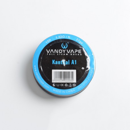 [Ships from Bonded Warehouse] Authentic VandyVape Kanthal Wire Atomizer - Kanthal A1, 22GA, 1.52ohm/ft, 15ft
