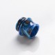 Authentic Reewape AS300 Replacement 810 Drip Tip for SMOK TFV8 / TFV12 Tank / Kennedy / Battle / Reload RDA - Blue, Resin, 15mm