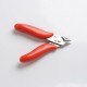 Authentic Vivismoke Wire Mini Cutter Pliers for RDA / RTA / RDTA Vape Atomizers - Red, Chorme-vanadium Steel, 52 x 90mm