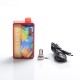 Authentic Artery PAL 60W 18650 VW Box Mod Pod System Vape Starter Kit - Rainbow, 3ml, 0.4ohm / 1.4ohm, 5~60W, 1 x 18650