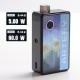 Authentic Artery PAL 60W 18650 VW Box Mod Pod System Vape Starter Kit - Honeycomb, 3ml, 0.4ohm / 1.4ohm, 5~60W, 1 x 18650