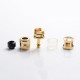 Authentic Vandy Vape Mato RDTA Rebuildable Dripping Tank Atomizer w/ BF Pin - Gold, Stainless Steel, 5ml, 24mm Diameter