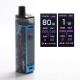 Authentic SMOKTech SMOK RPM80 80W 3000mAh VW Mod Pod System Vape Starter Kit w/ IQ-80 Chip - Fluid Blue, 5ml, 1~80W