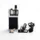 Authentic Lost Vape Q Ultra AIO 40W 1600mAh VW Pod System MTL / DL Vape Starter Kit - Leather Black,0.6ohm, 4ml, 5~40W