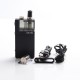 Authentic Lost Vape Q Ultra AIO 40W 1600mAh VW Pod System MTL / DL Vape Starter Kit - Carbon Fiber Black,0.6ohm, 4ml, 5~40W