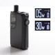 Authentic Augvape Narada Pro 30W VW Pod System Vape MTL / DL Starter Kit - Black Carbon Fiber, 5~30W, 3.7ml