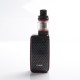 Authentic SMOKTech SMOK X-Priv 225W TC VW Box Vape Mod + TFV12 Prince Standard Kit - Black Red, 8ml, 1~225W, 2 x 18650