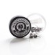 Authentic Coil Father Premium Premade Mixed Twisted Coil for RDA/RTA/RDTA Atomizer - 0.2 x 0.8 + 26GA, 0.45ohm, 7 Wraps (10 PCS)