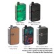 Authentic VapeOnly Space 60W VW Mod Pod System Starter Kit - Green Resin-Green Frame, 3.5ml, 5~60W, 1 x 18650