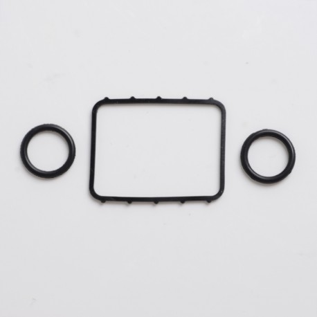 SXK Replacement O-Ring Seals for BB 60W / 70W Box Mod Kit - Black, Silicone (3 PCS)