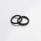 SXK Replacement O-Ring Seals for BB 60W / 70W Box Mod Kit - Black, Silicone (3 PCS)