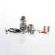 Authentic Steam Crave Aromamizer Plus V2 DL RDTA Rebuildable Dripping Tank Vape Atomizer Advanced Kit - SS, 8 / 16ml, 30mm Dia.