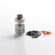 Authentic Steam Crave Aromamizer Plus V2 DL RDTA Rebuildable Dripping Tank Vape Atomizer Basic Kit - SS, 8ml, 30mm Diameter