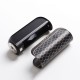 Authentic OBS Cube FP Fingerprint Unlock 80W VW Box Vape Mod - Matt Black, Zinc Alloy + 3D Curved Glass, 5~80W, 1 x 18650