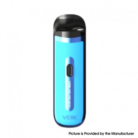 Authentic VEIIK Airo Pro 20W 1200mAh Pod System Starter Kit - Blue, Zinc Alloy + PU + PCTG, 2ml, 0.6ohm / 1.2ohm